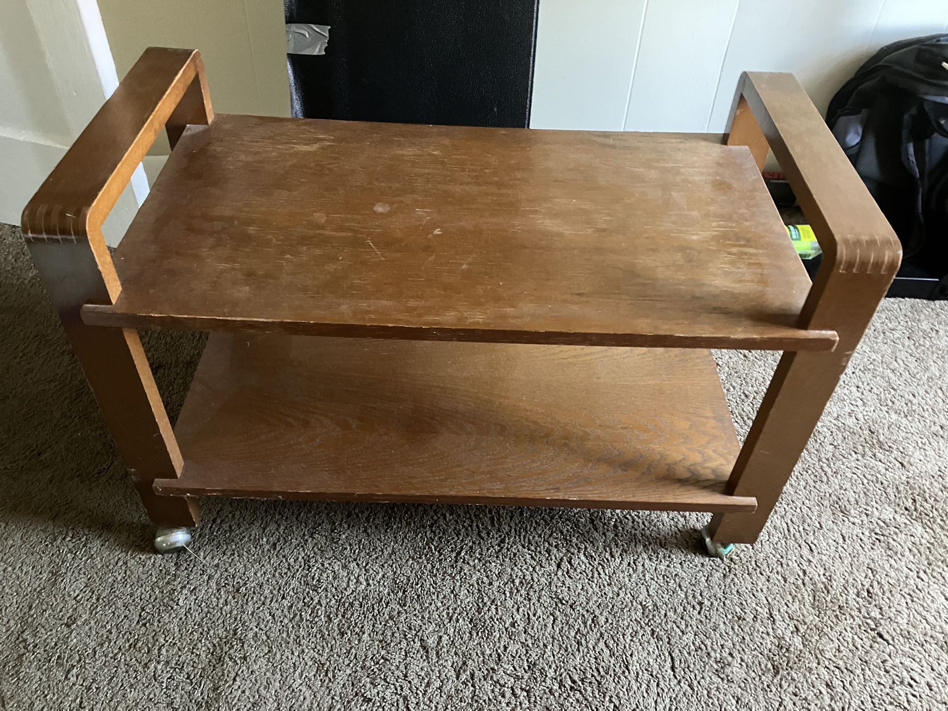 Coffee Table - Light And On Wheels