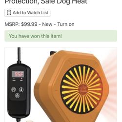 pet home heater 