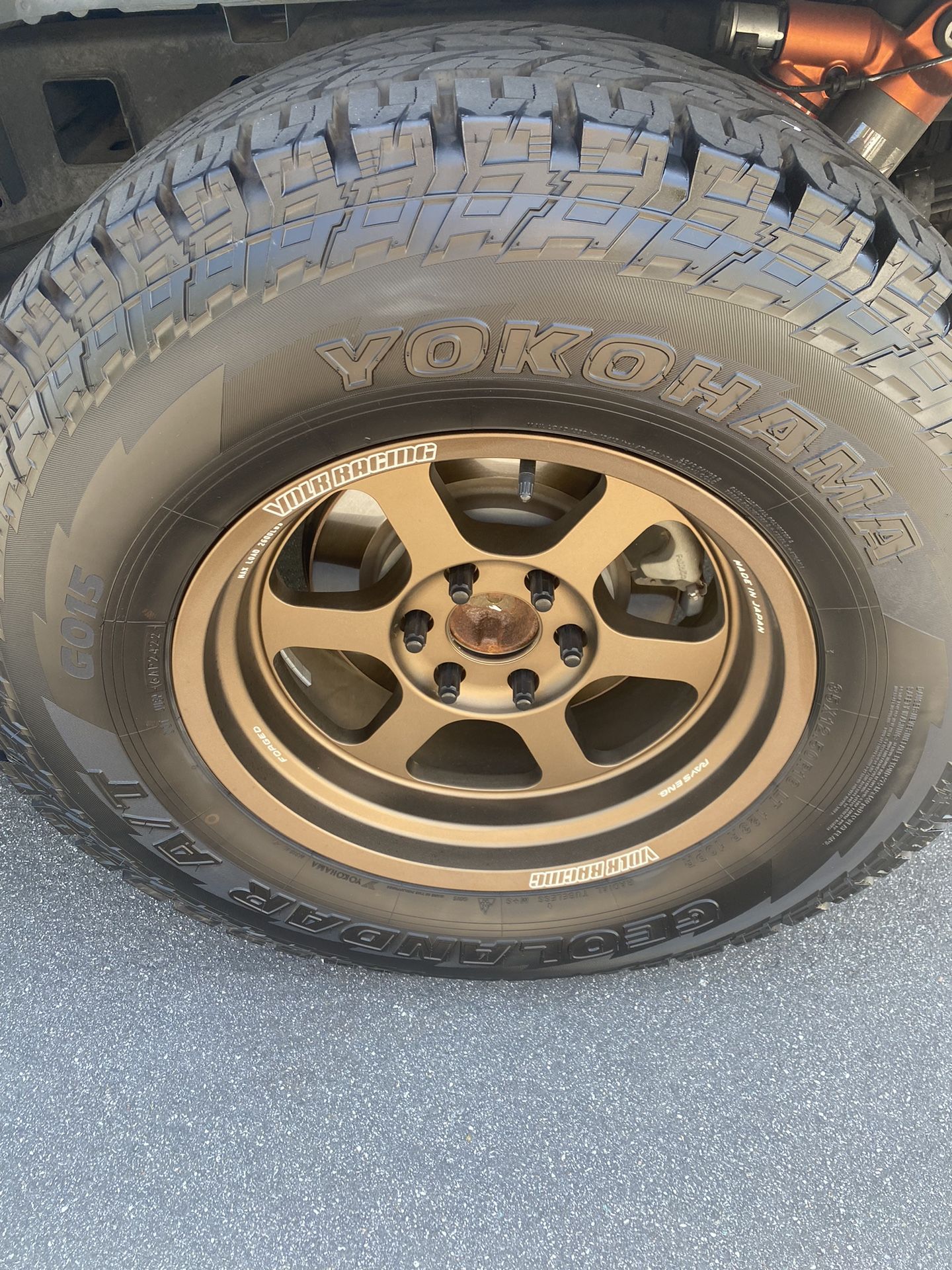 VOLK RACING TE37XT Ford Raptor Spec w/ Geolander G015 for Sale in ...