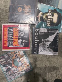 Vinyl Record Lot – Sublime, Bauhaus, Goblin & More