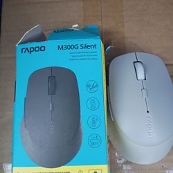 Rapoo M300G Silent Wireless Mouse (Multi-Mode Bluetooth/USB) – Like New
