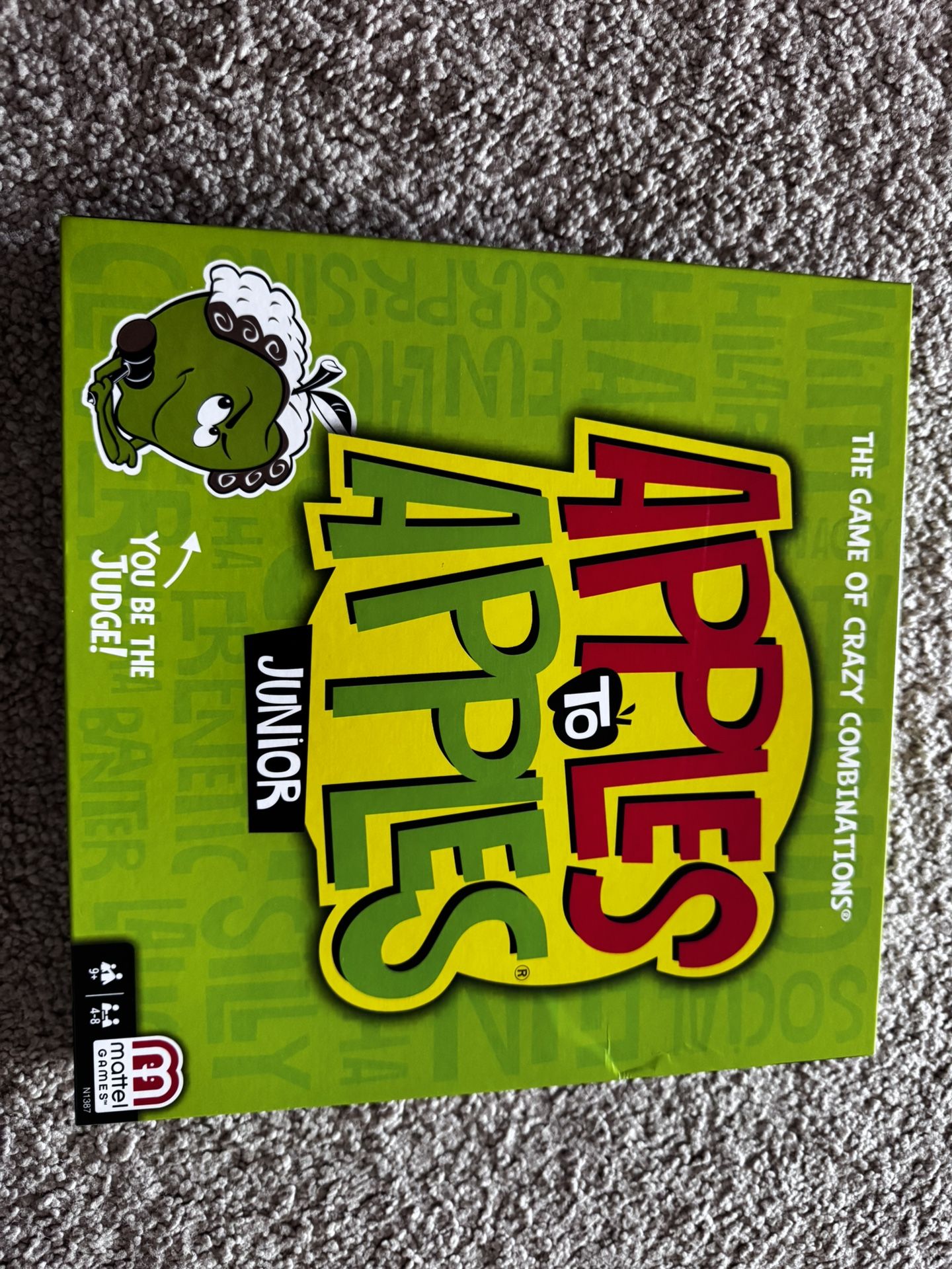 Apples to Apples Junior Board Game - Open Box