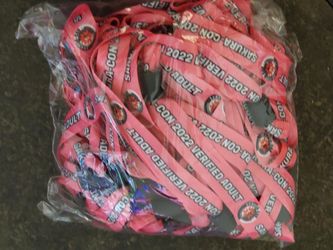 Sakura Con 2022 Wristbands Sealed Unopened Package Of 50 Collector's