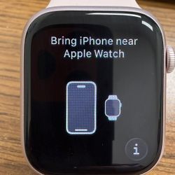 Apple Watch series 9 45mm rose gold gps only