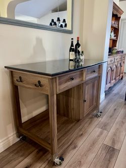 Rolling Bar Cart
