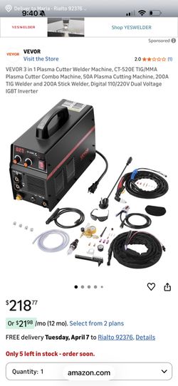 vevor multifunctional cutting and welding machine