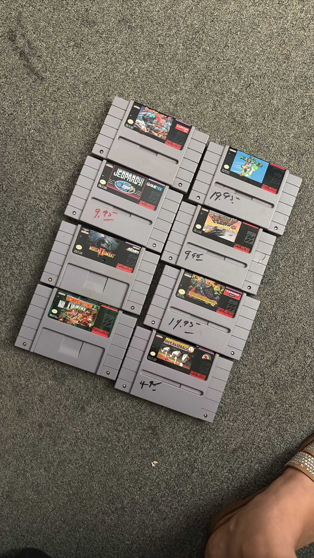 Super Nintendo Games