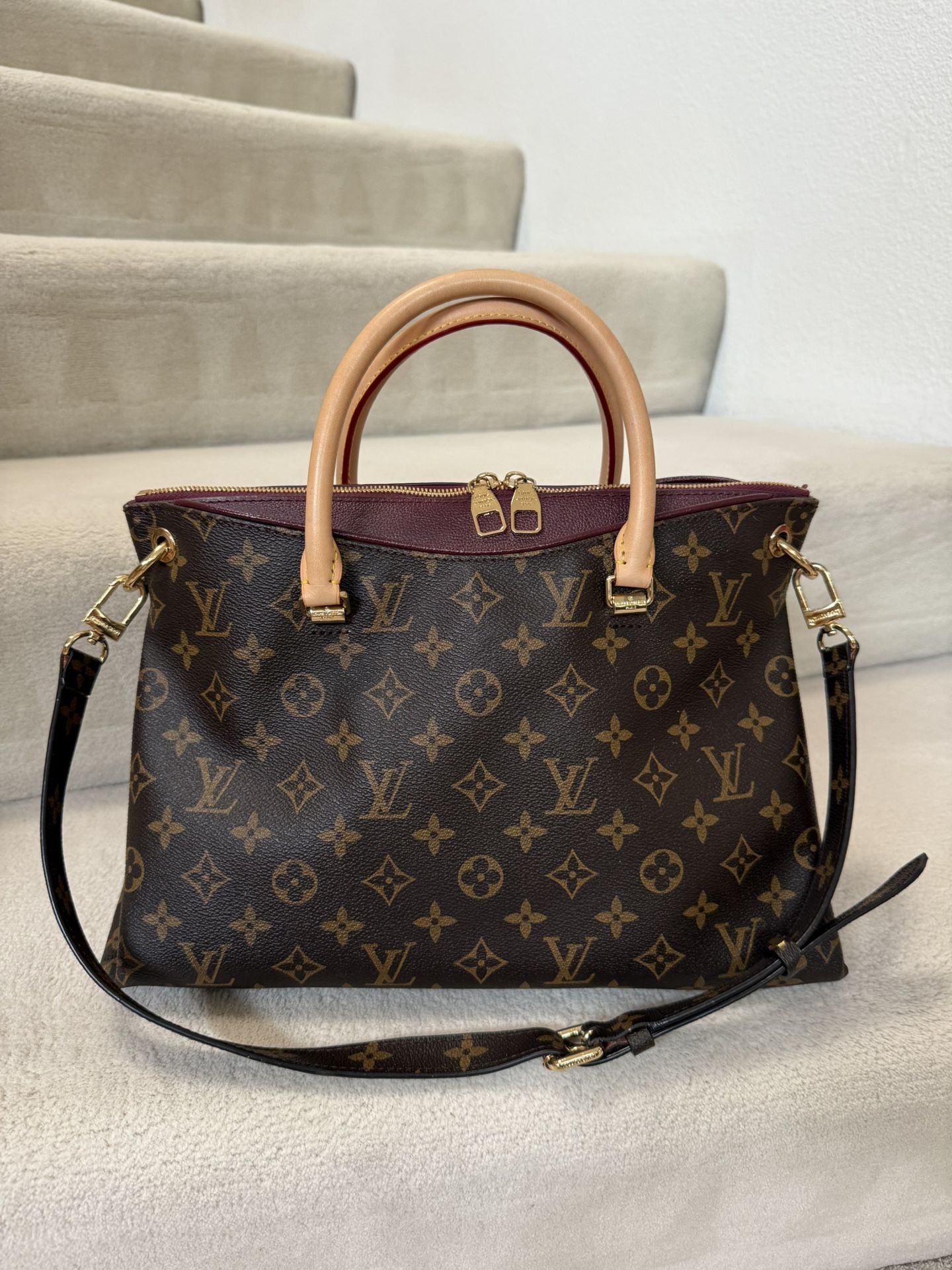 LV Monogram Crossbody Purse With Handle 