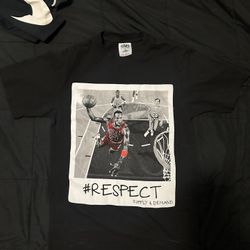 Michael Jordan Men Small Shirt  #Respect