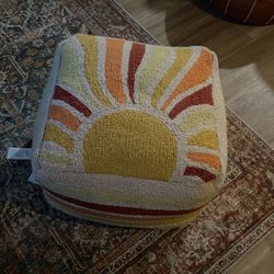 EARTHY SUN OTTOMAN