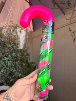 Nee Doh Squishmas Cool Cane with 5 Groovy Globs