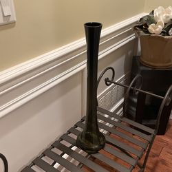Tall Glass Vase