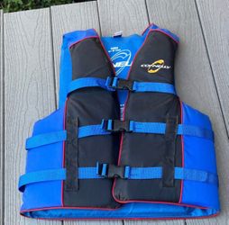 Connelly Blue and Black Life Vest