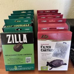 Zilla Large Filters. 3 pk