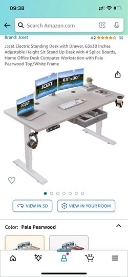 Jceet electric standing desk