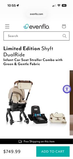 evenflo shyft dualride limited edition