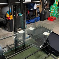 Glass Entertainment Center