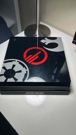 PS4 Pro Star Wars Edition 1TB | 2 Controllers | 8 Games | Loud Fan