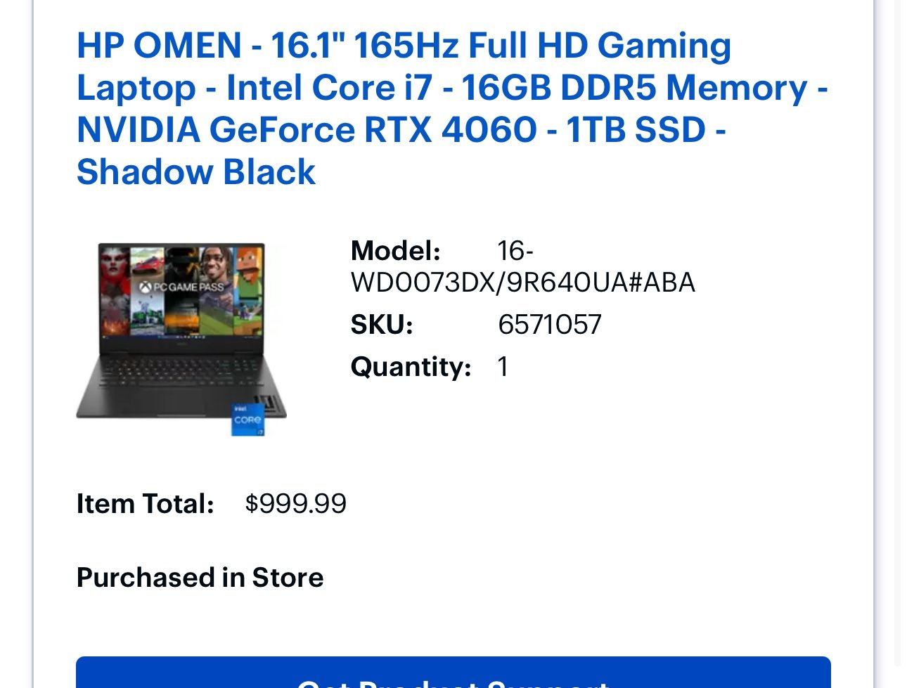 HP Omen Gaming Laptop