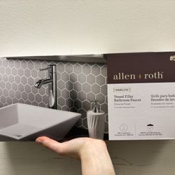 Allen+Roth Bathroom Faucet 