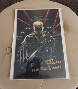 GI Joe #1 Drew Zucker Exclusive Variant, DOUBLE SIGNED!