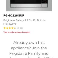Frigidaire Microwave Gallery