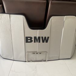 BMW Windshield Sun Shade & License Plate Frame