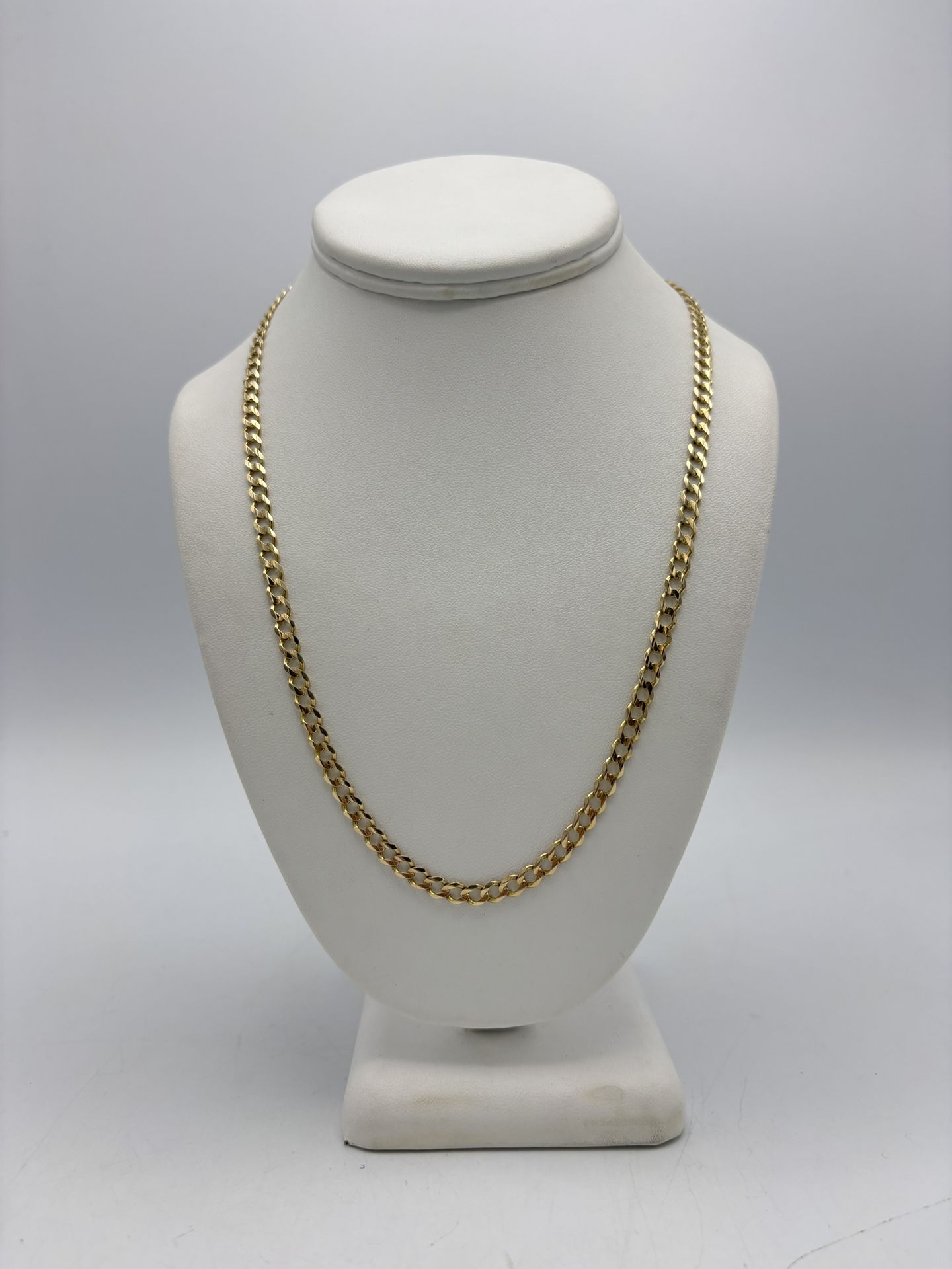 14kt Yellow Gold 21” Curb Link