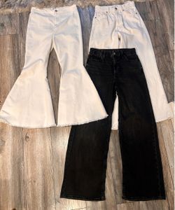 Lot of 3 Women's Denim Jeans