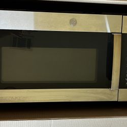GE Stainless Steel Over the Range Microwave Oven For Repair Or Parts