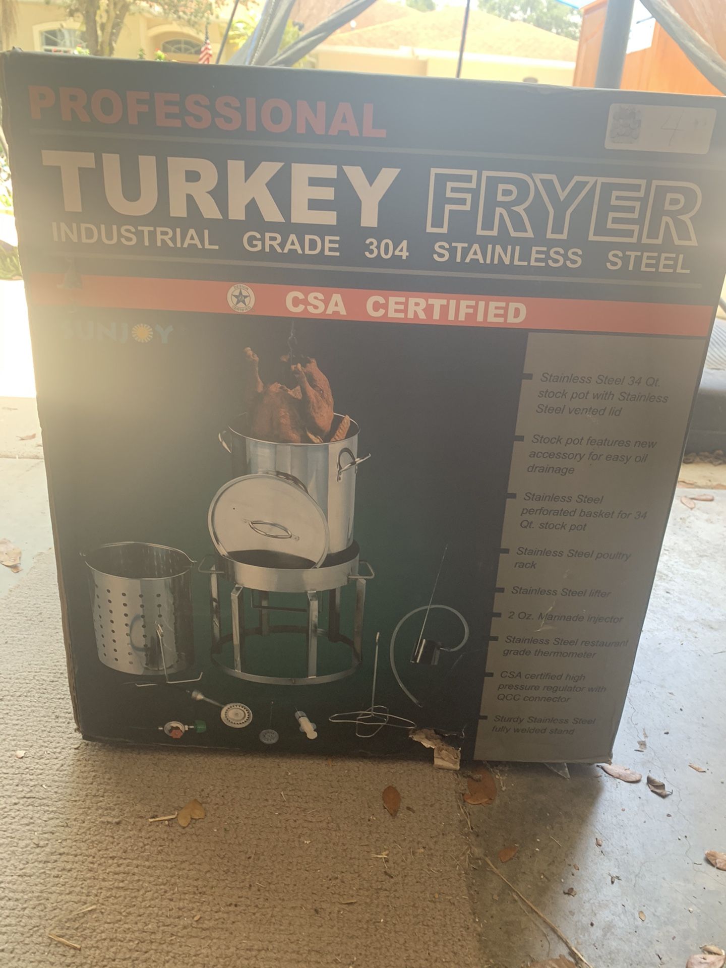 Professional Turkey Fryer