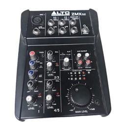 Alto ZMX 52 Compact 5-Channel Compact Mixer,