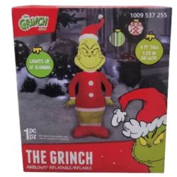 Gemmy - Grinch 4 ft. LED Inflatable