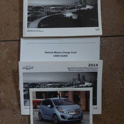 Owners Manual For A 2014 Chevy Spark Ev