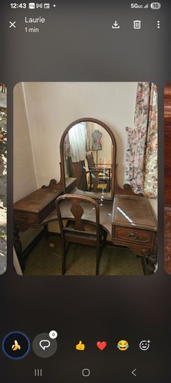 Antique Berkey & Gay Vanity
