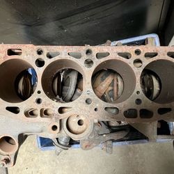 Vintage 1978 Fiat 128 4-Cylinder Engine Block – Bare Block
