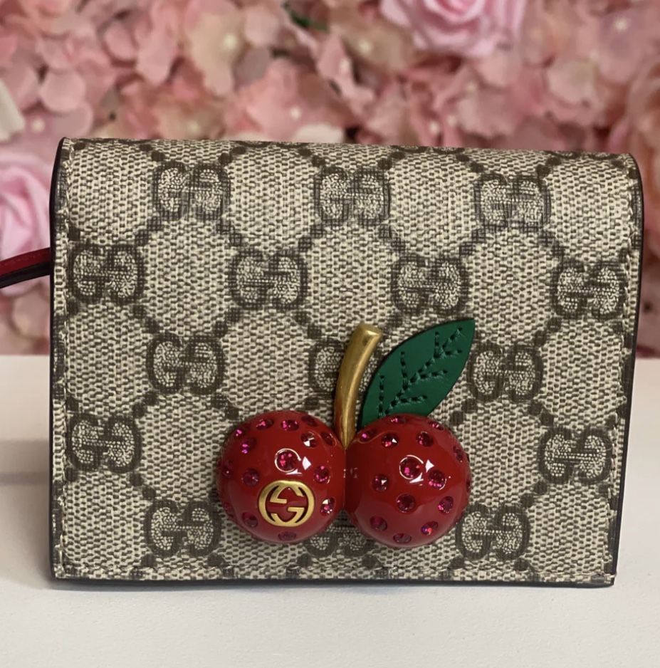 Authentic Gucci Cherry Wallet 🍒 