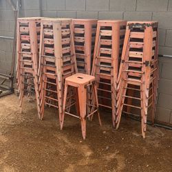 Steel Bar Stools 