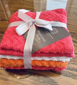 8 Pack 100% Cotton Multipurpose Washcloths #010114B26