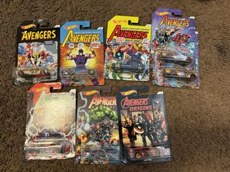Hot Wheels Avengers Set