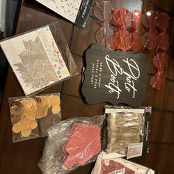 Left Over Birthday Party Supplies 