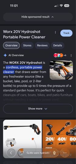 HYDROSHOT PRESSURE WASHER