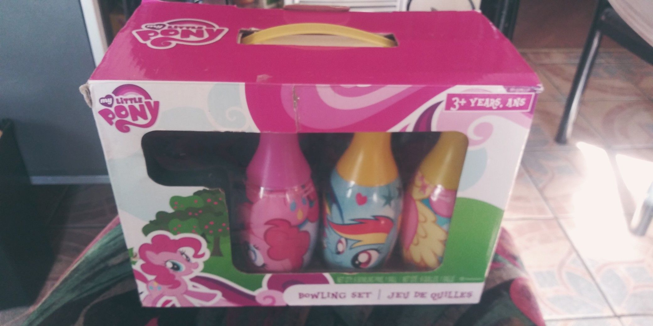 My little pony bowling set