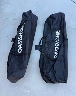 Two Canopy carry bags