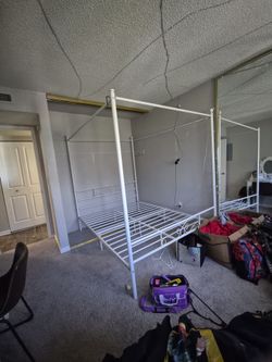 Canopy bed frame