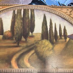 Heavy Picture On wood.
