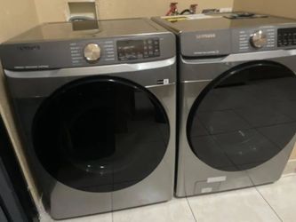 7.5 cu. ft. Vented Smart Stackable Electric Dryer in Platinum with Steam Sanitize+