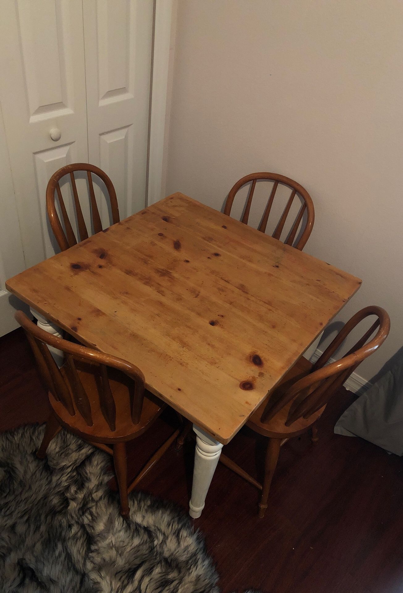 Pottery Barn Kids kids table and four chairs