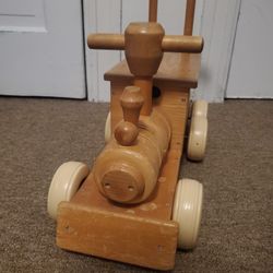 Wooden Train Walker 