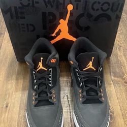 Air Jordan 3 Retro Fear Pack (2023) Size 9 DS